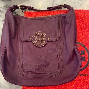 Large Tory Burch Tote in Purple